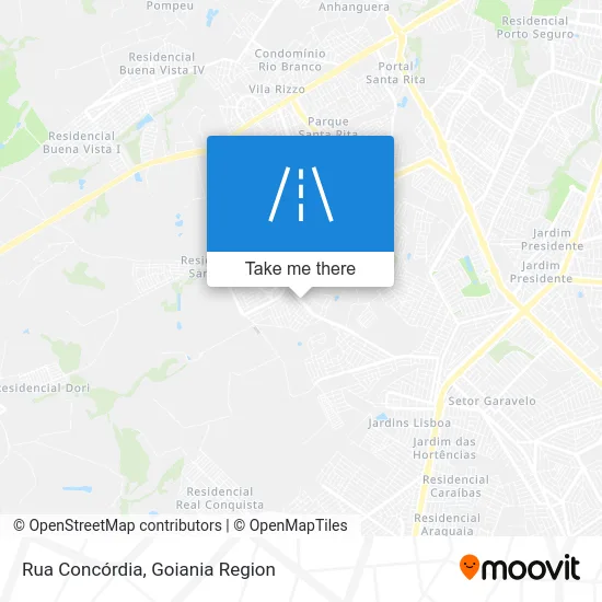 Rua Concórdia map