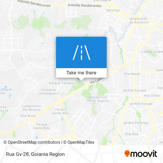 Rua Gv-28 map