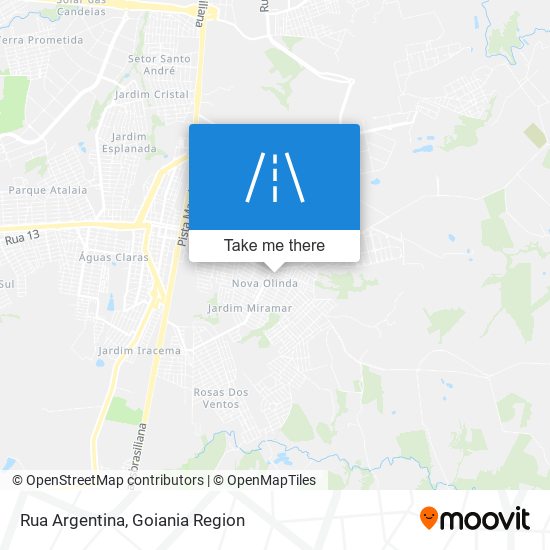 Mapa Rua Argentina