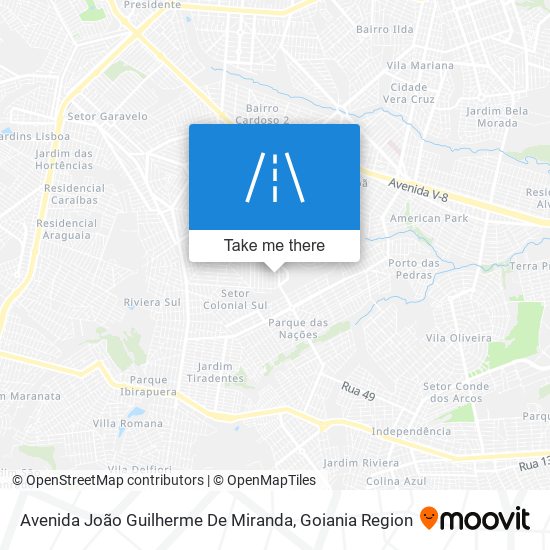 Avenida João Guilherme De Miranda map