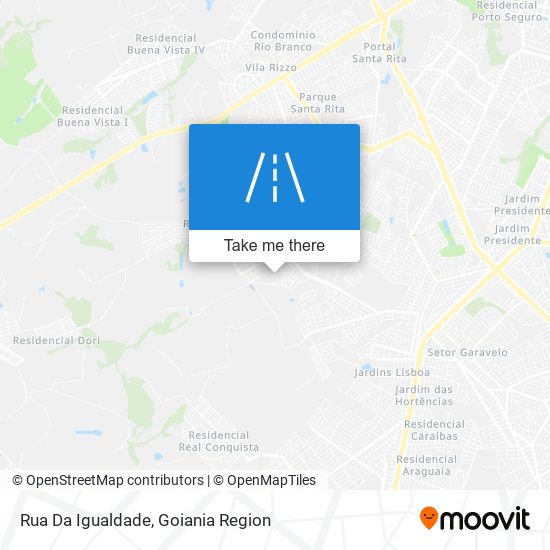 Rua Da Igualdade map