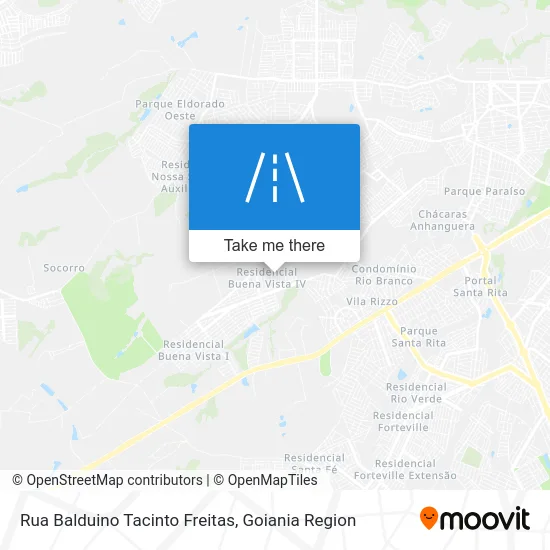 Rua Balduino Tacinto Freitas map