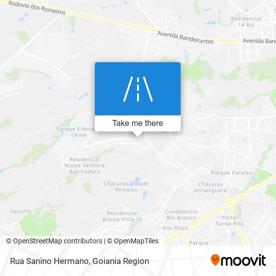 Rua Sanino Hermano map