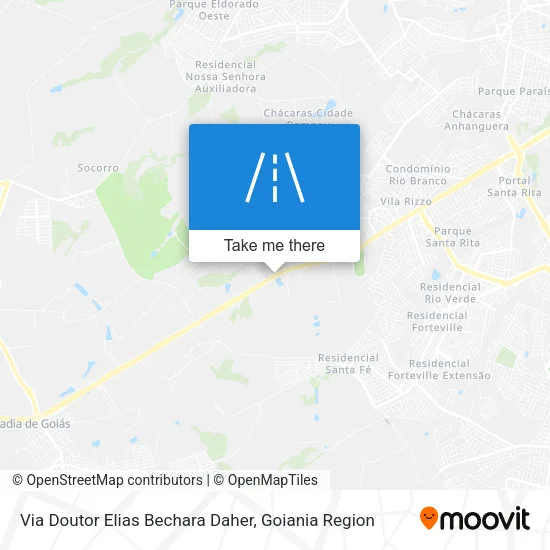 Via Doutor Elias Bechara Daher map