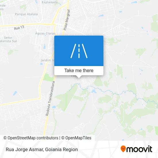 Rua Jorge Asmar map