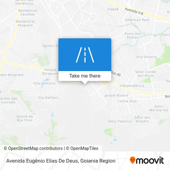 Avenida Eugênio Elias De Deus map