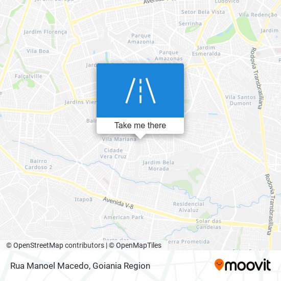 Rua Manoel Macedo map