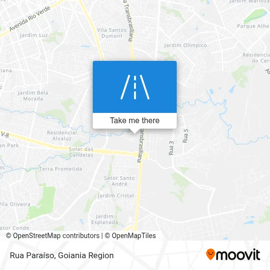 Rua Paraíso map