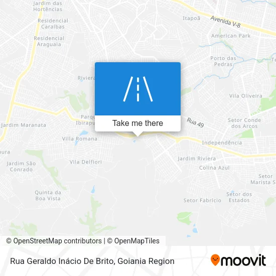 Rua Geraldo Inácio De Brito map