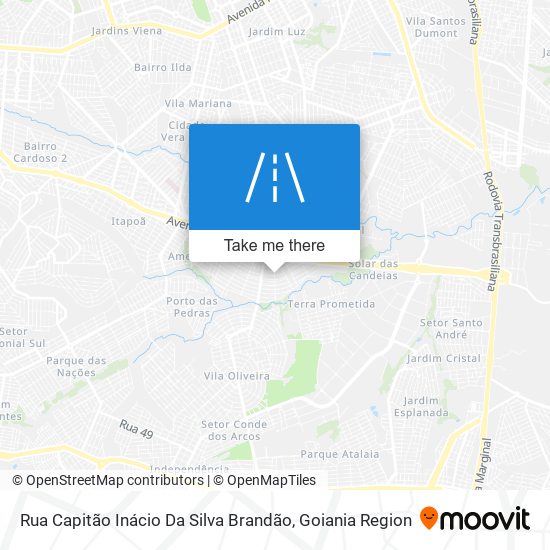 Rua Capitão Inácio Da Silva Brandão map
