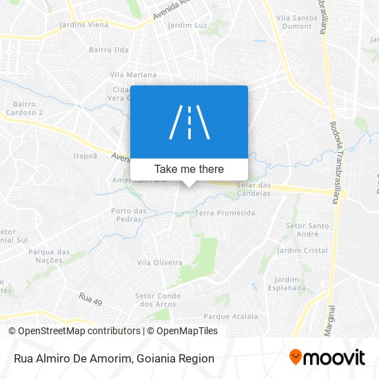 Mapa Rua Almiro De Amorim