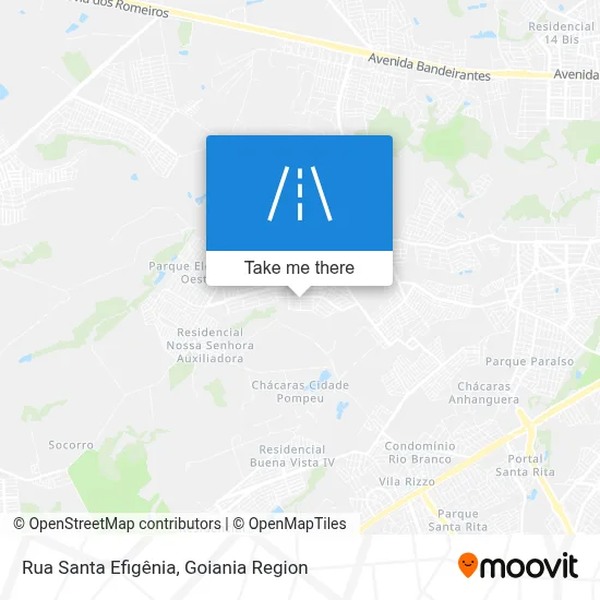 Rua Santa Efigênia map