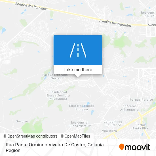 Rua Padre Ormindo Viveiro De Castro map