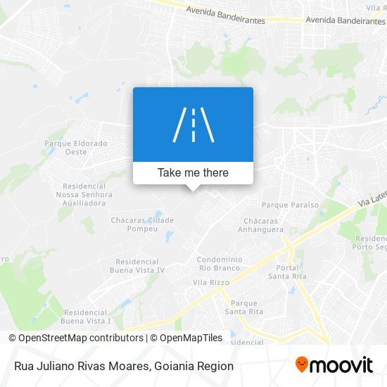 Rua Juliano Rivas Moares map