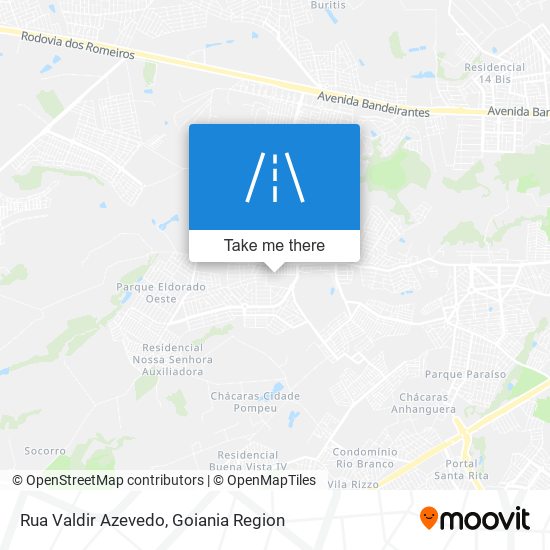 Rua Valdir Azevedo map