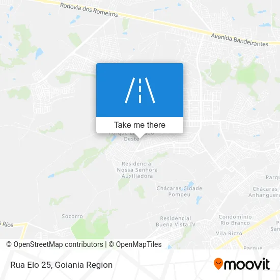 Rua Elo 25 map