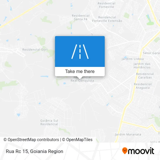 Rua Rc 15 map
