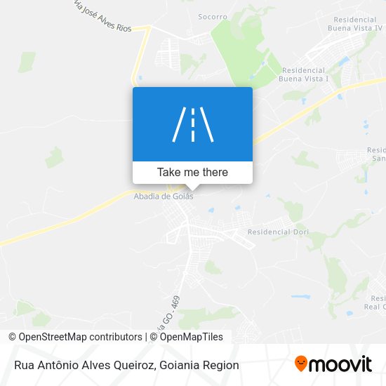 Rua Antônio Alves Queiroz map