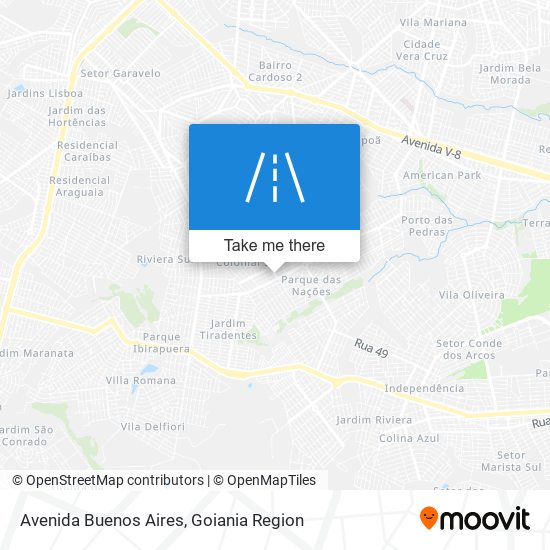 Avenida Buenos Aires map