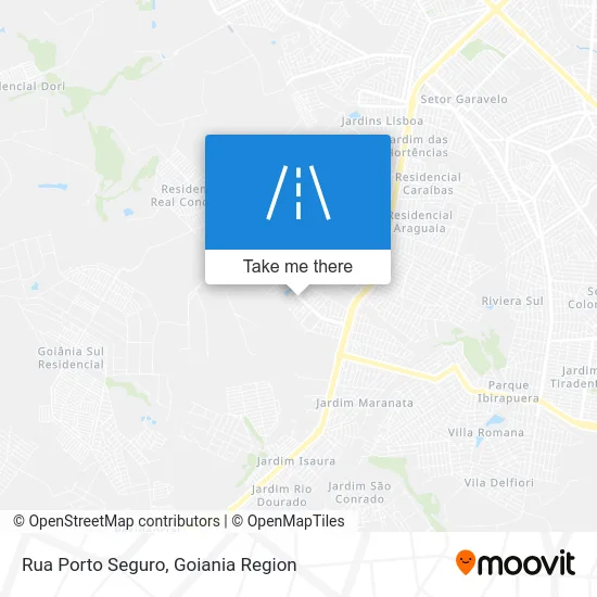 Rua Porto Seguro map