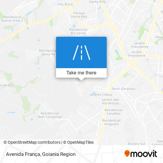 Avenida França map