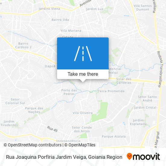 Rua Joaquina Porfíria Jardim Veiga map