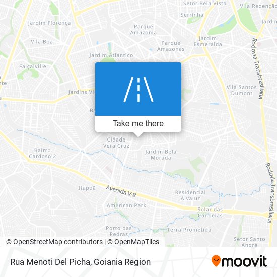 Rua Menoti Del Picha map