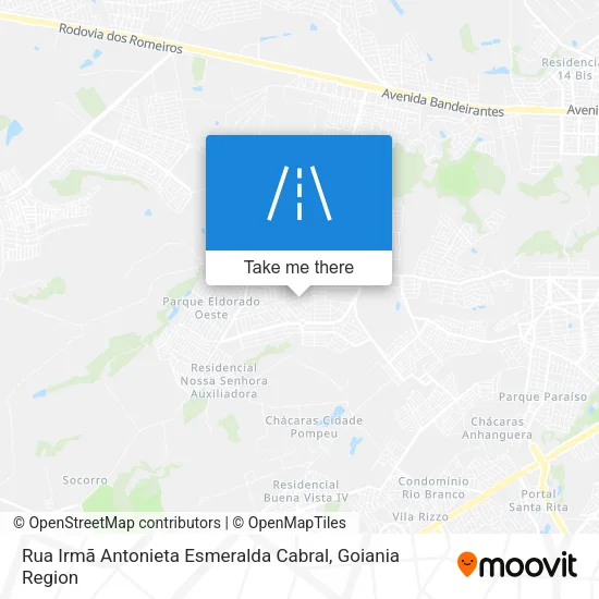 Rua Irmã Antonieta Esmeralda Cabral map