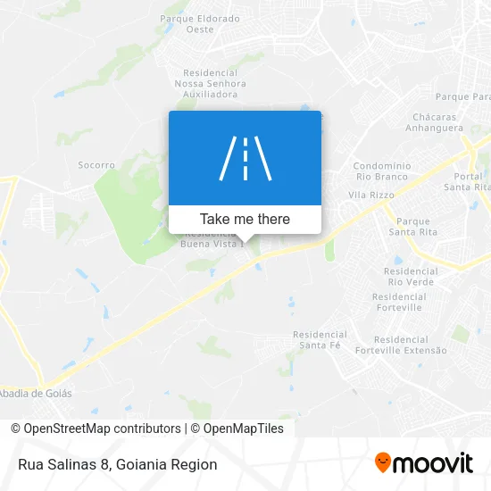 Rua Salinas 8 map
