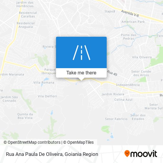 Mapa Rua Ana Paula De Oliveira