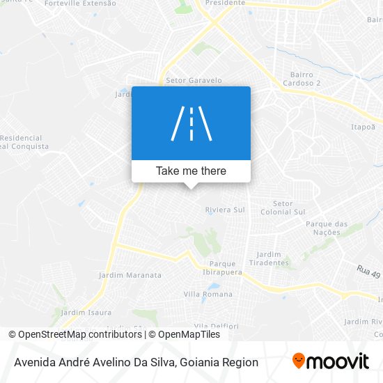 Avenida André Avelino Da Silva map