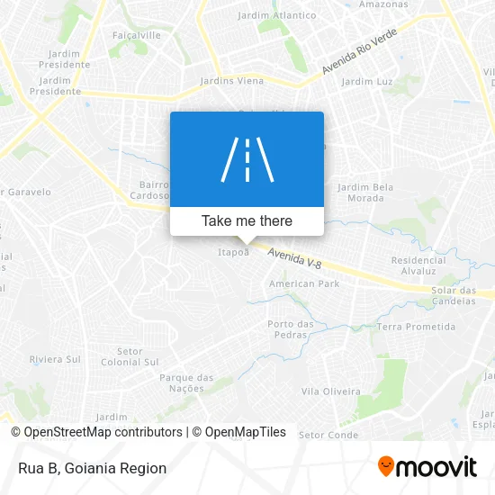 Rua B map
