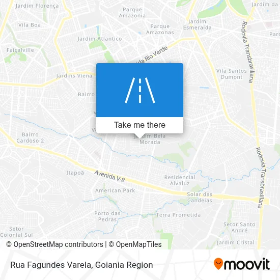 Rua Fagundes Varela map