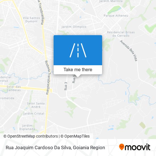 Mapa Rua Joaquim Cardoso Da Silva