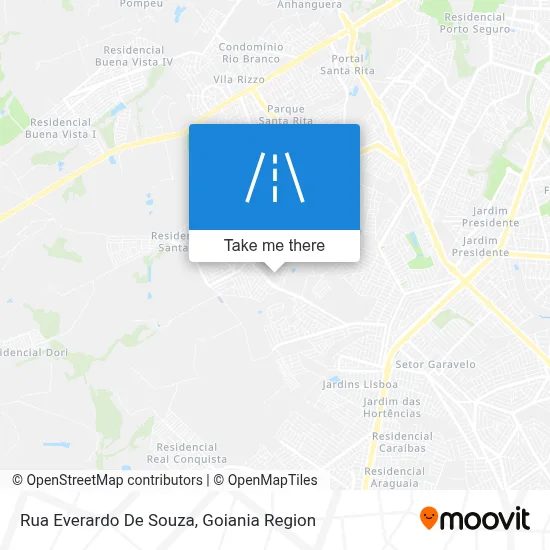 Rua Everardo De Souza map