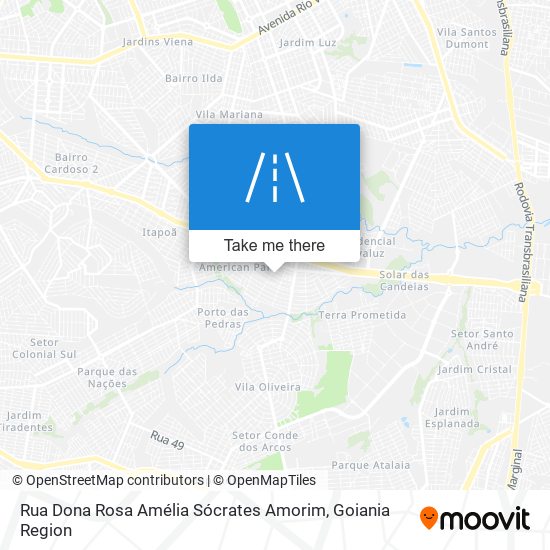 Rua Dona Rosa Amélia Sócrates Amorim map