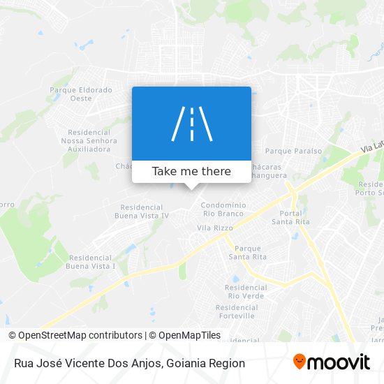 Rua José Vicente Dos Anjos map