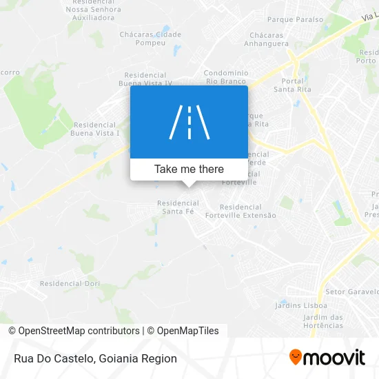 Rua Do Castelo map