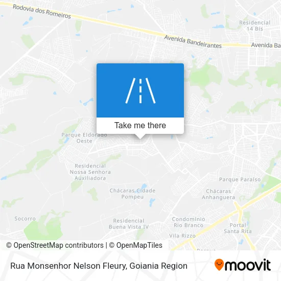 Rua Monsenhor Nelson Fleury map