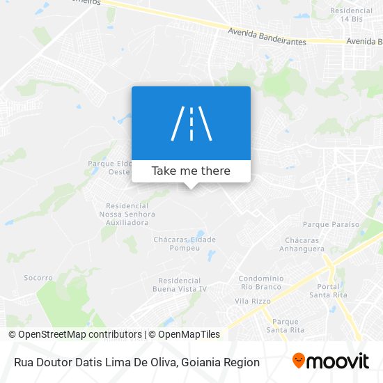 Rua Doutor Datis Lima De Oliva map