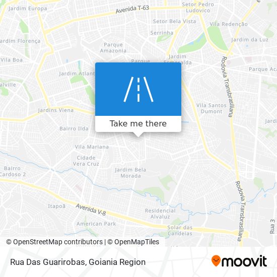 Rua Das Guarirobas map