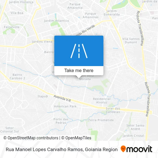 Rua Manoel Lopes Carvalho Ramos map