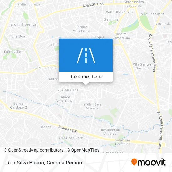 Rua Silva Bueno map