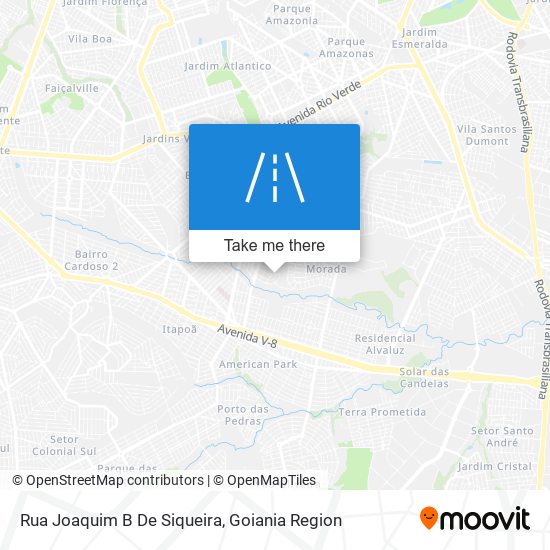 Mapa Rua Joaquim B De Siqueira