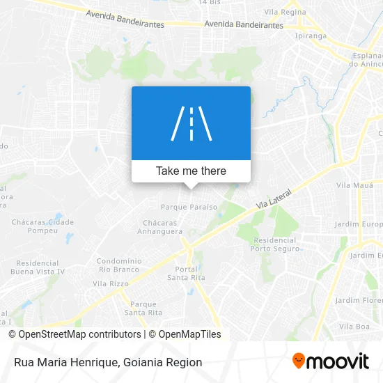 Rua Maria Henrique map