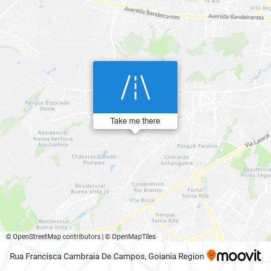 Rua Francisca Cambraia De Campos map