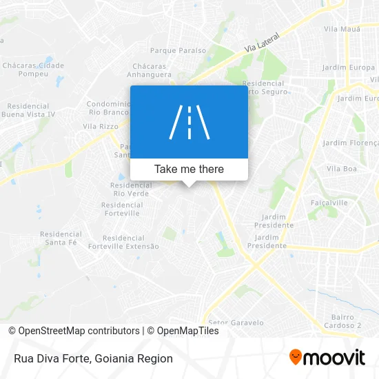 Rua Diva Forte map