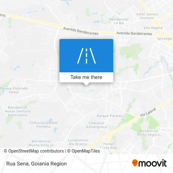 Rua Sena map
