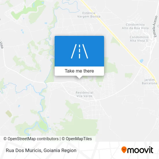 Rua Dos Muricis map