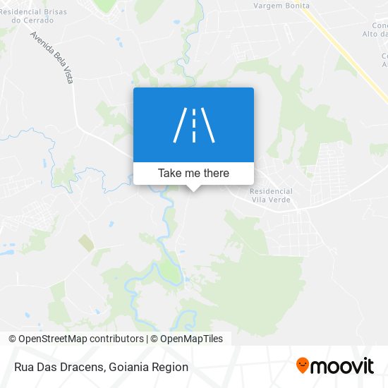 Rua Das Dracens map